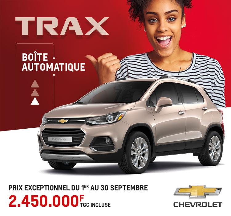 TRAX : Prix exceptionnel du 1er au 30 Septembre